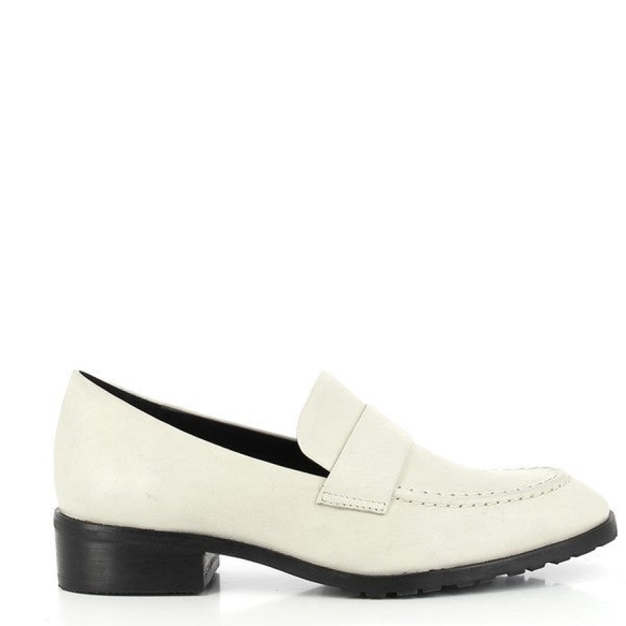 Ladies Yuko Imanishi Loafers | Yuko Imanishi 781021-1 Off-White