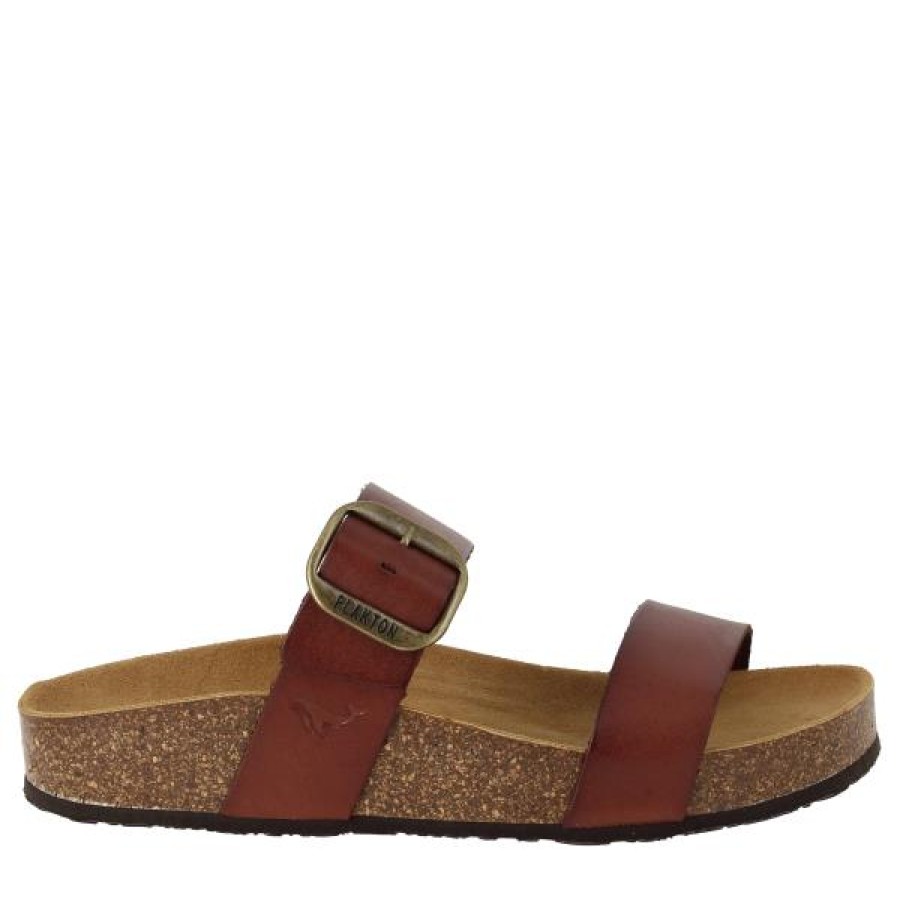 Ladies Plakton Slides | Plakton 343004 Camello