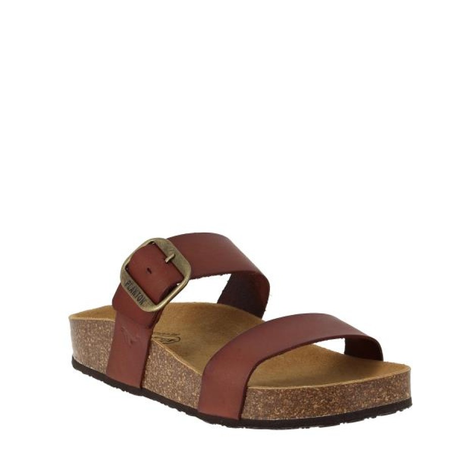 Ladies Plakton Slides | Plakton 343004 Camello