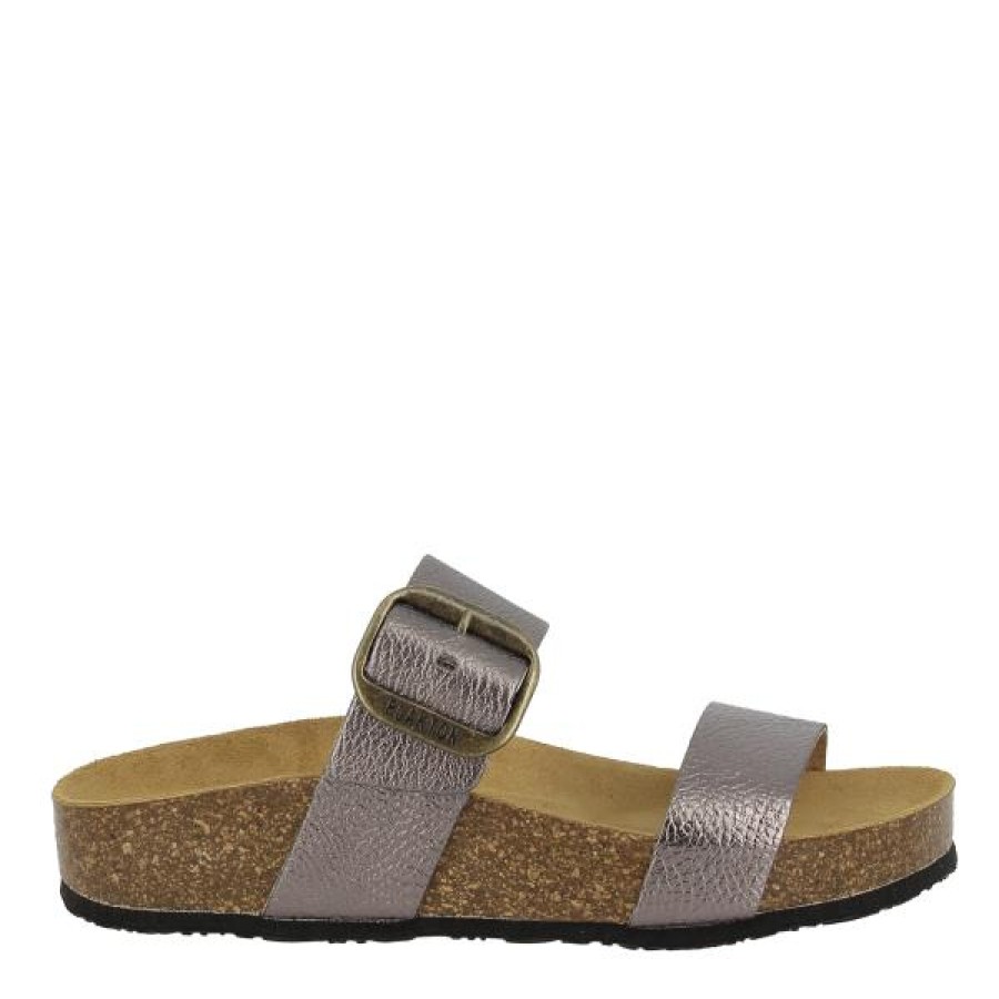 Ladies Plakton Slides | Plakton 343004 Grafito-07