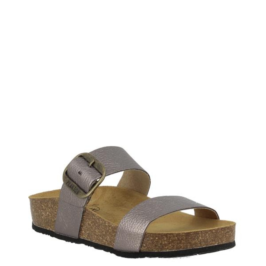 Ladies Plakton Slides | Plakton 343004 Grafito-07