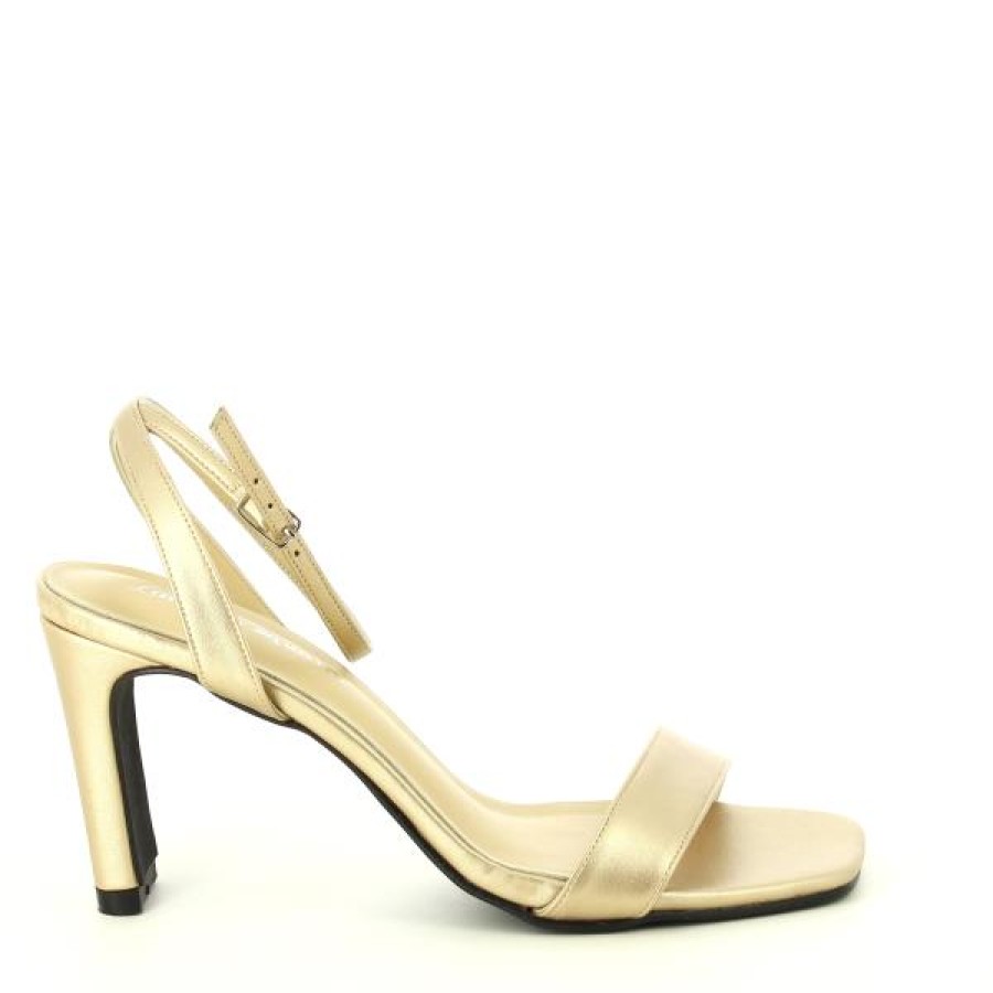 Ladies Lavish & Squalor High Heels | Lavish & Squalor Loa Gold