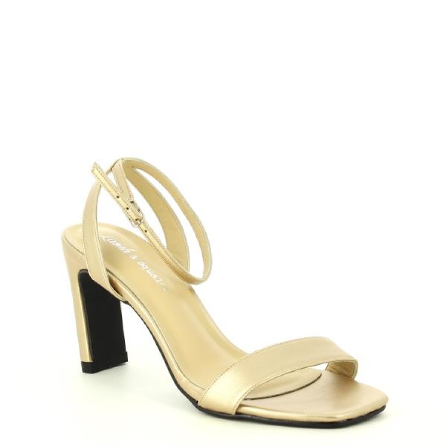 Ladies Lavish & Squalor High Heels | Lavish & Squalor Loa Gold