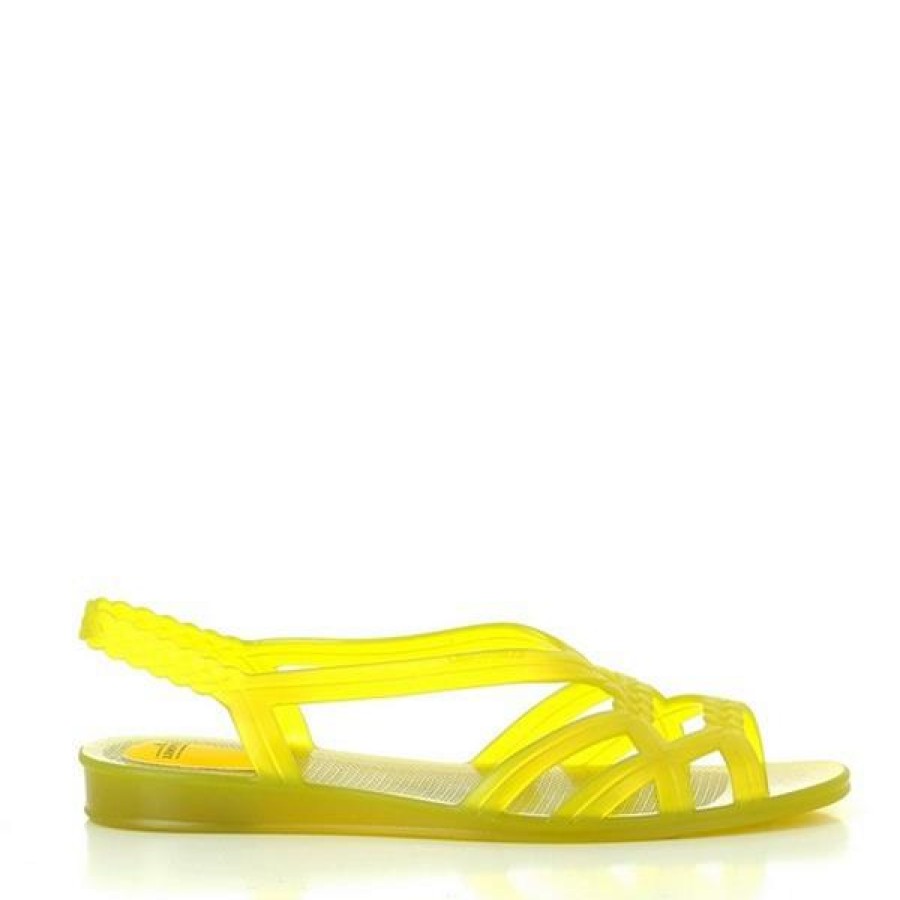 Ladies Lemon Jelly Low Heels | Lemon Jelly Mint-19 Lemon