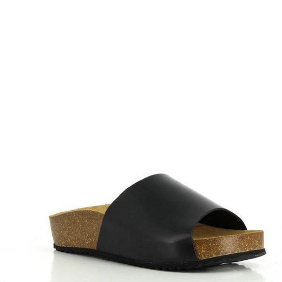 Ladies Plakton Slides | Plakton 343036 Negro