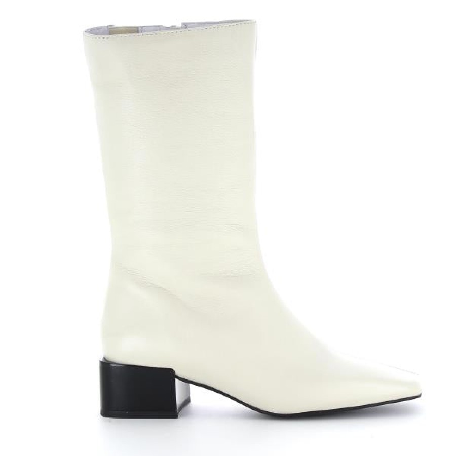 Ladies Lokas Mid Calf | Lokas 7348 Off White