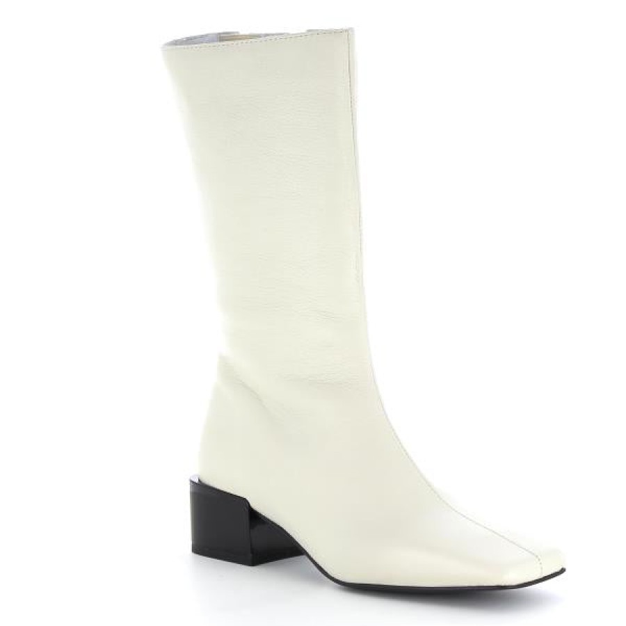 Ladies Lokas Mid Calf | Lokas 7348 Off White