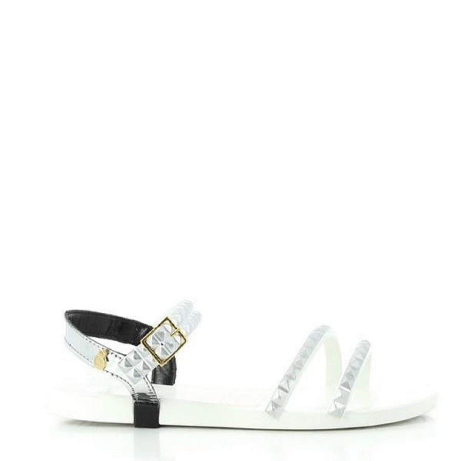 Ladies Lemon Jelly Low Heels | Lemon Jelly Mirage-03 White