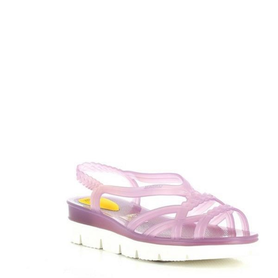 Ladies Lemon Jelly Low Heels | Lemon Jelly Miaki-06 Orchid