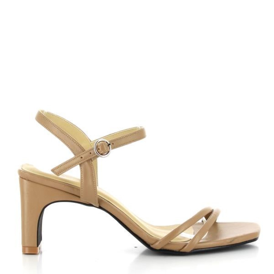 Ladies Lavish & Squalor High Heels | Lavish & Squalor Lima Taupe