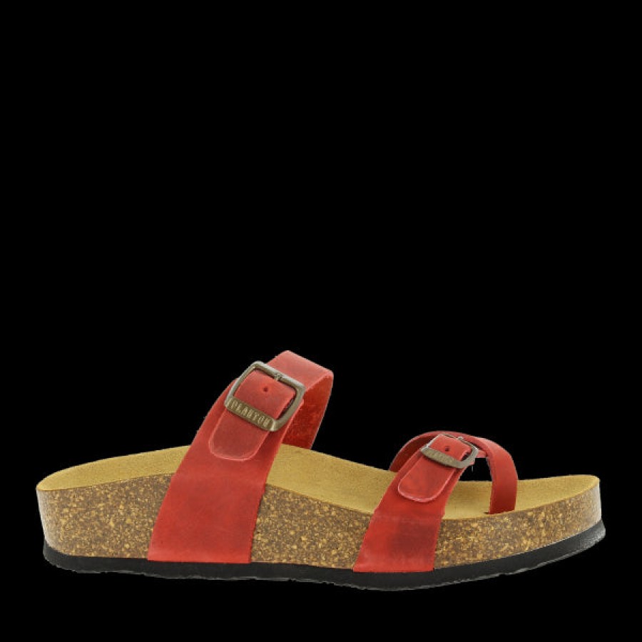 Ladies Plakton Low Heels | Plakton 341032 Rojo