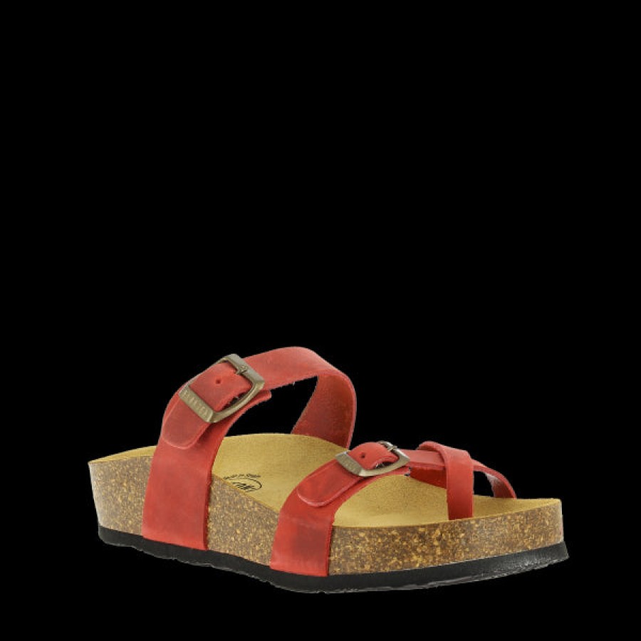 Ladies Plakton Low Heels | Plakton 341032 Rojo