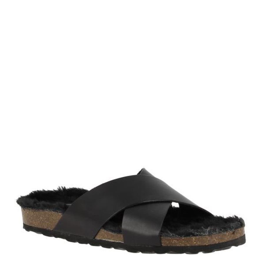 Ladies Plakton Slides | Plakton 101051 Negro