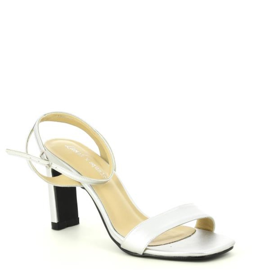 Ladies Lavish & Squalor High Heels | Lavish & Squalor Loa Silver