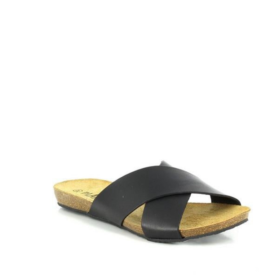 Ladies Plakton Slides | Plakton 575246 Negro