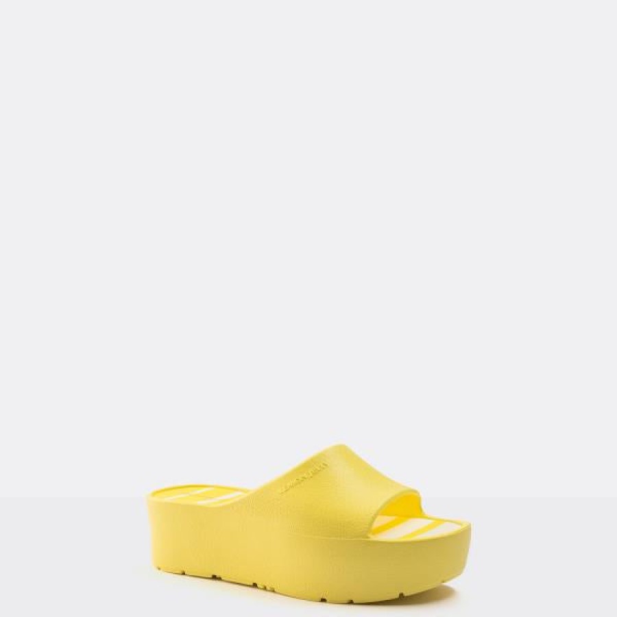 Ladies Lemon Jelly Mid Heels | Lemon Jelly Solis-03 Lemonade