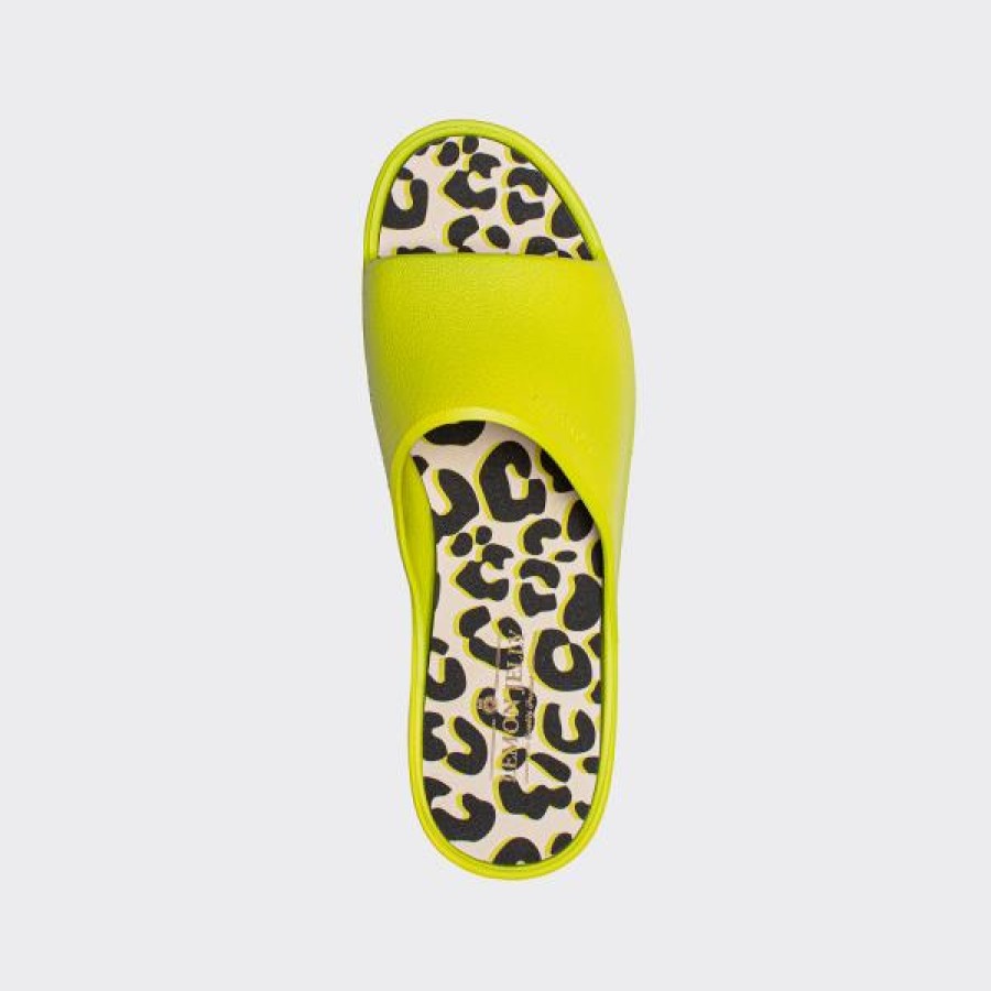 Ladies Lemon Jelly Mid Heels | Lemon Jelly Enyd-06 Acid-Lime