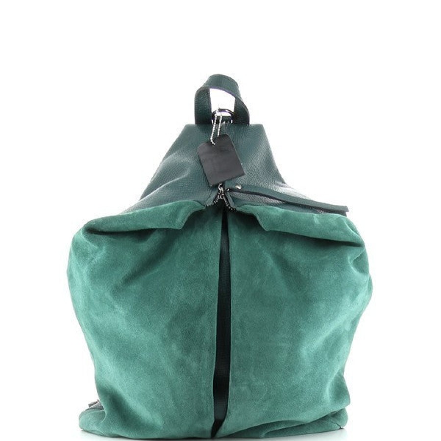 Ladies Lilimill Handbags | Lilimill Trama Petrol-Green