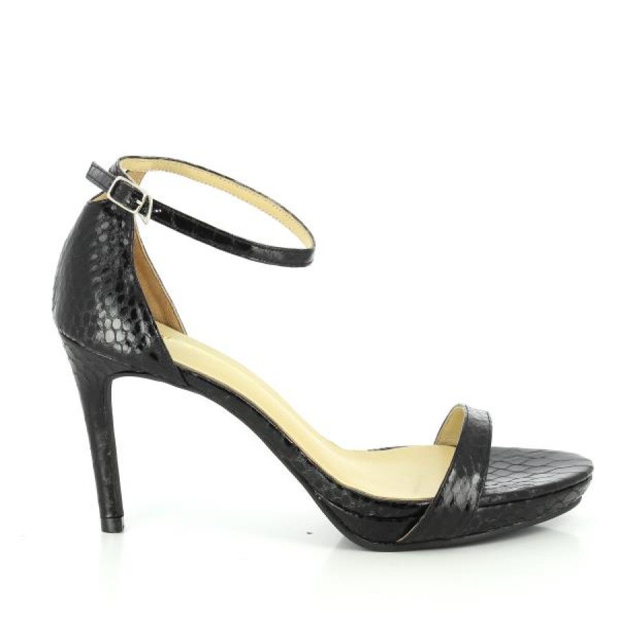 Ladies Lavish & Squalor High Heels | Lavish & Squalor Lamore Black