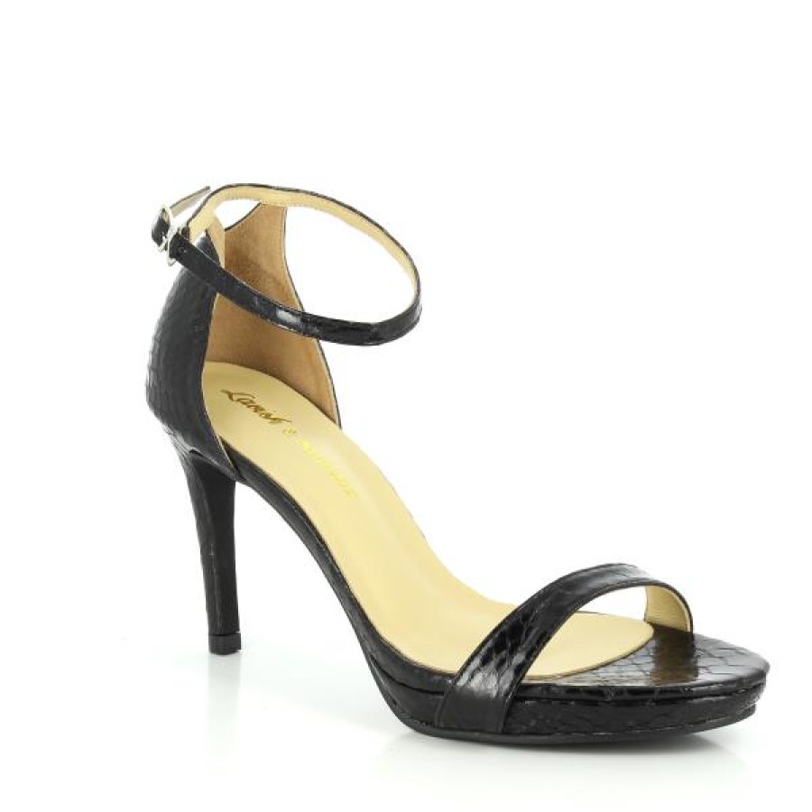 Ladies Lavish & Squalor High Heels | Lavish & Squalor Lamore Black