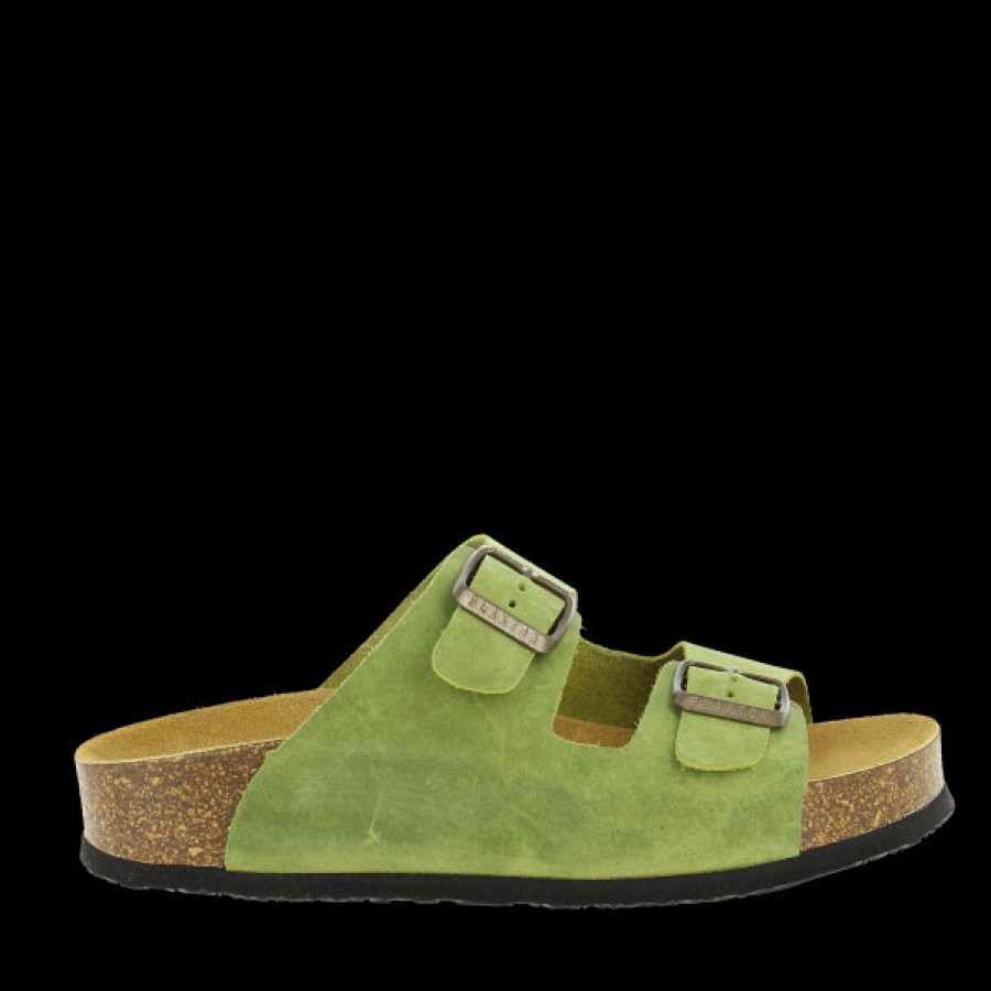 Ladies Plakton Low Heels | Plakton 340010 Pistachio