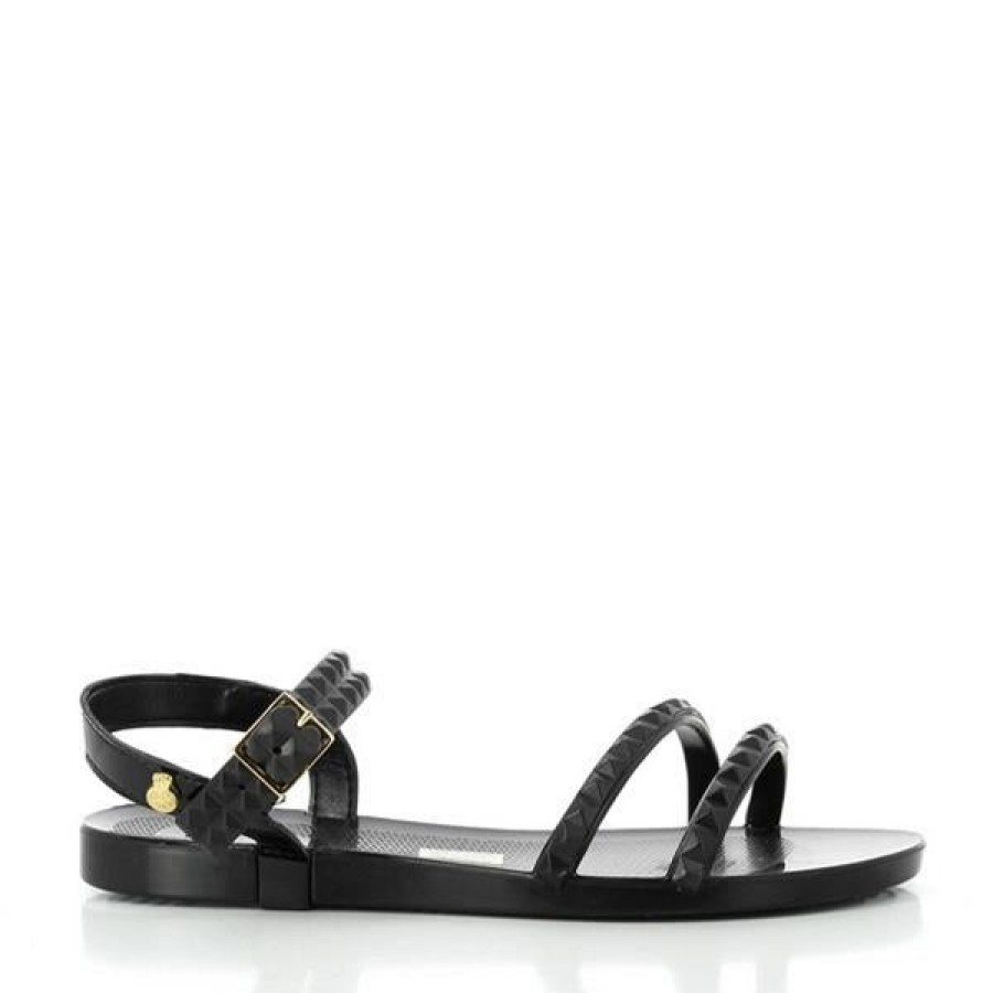 Ladies Lemon Jelly Low Heels | Lemon Jelly Mirage-01 Black