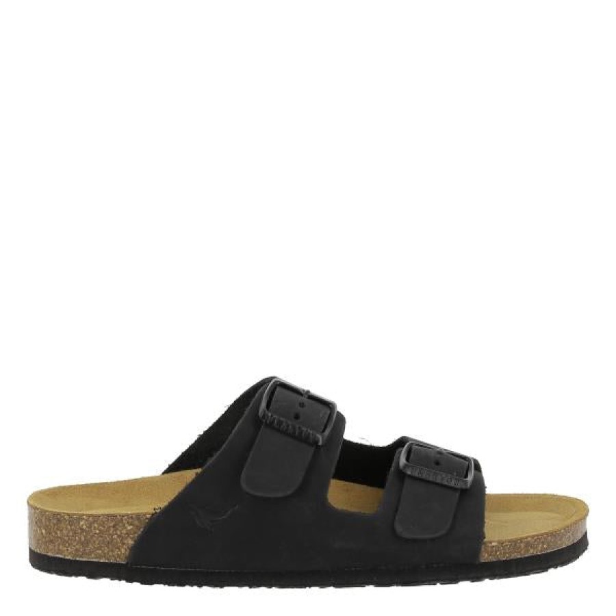 Ladies Plakton Slides | Plakton 180010-Of Negro-Nub