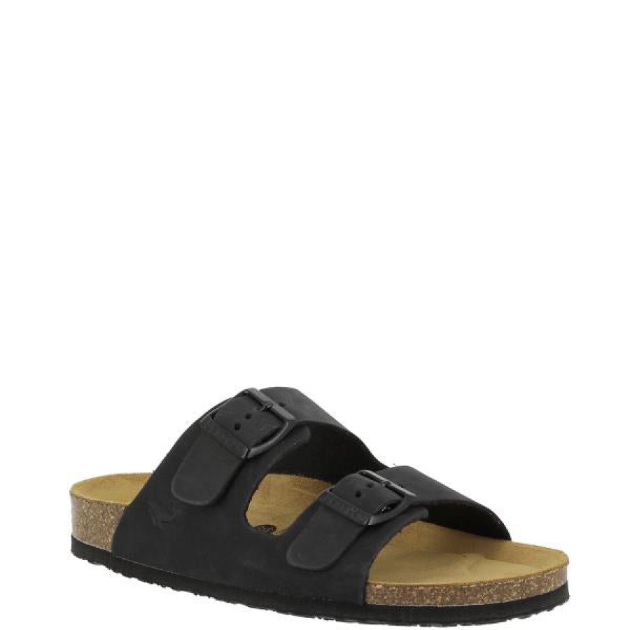 Ladies Plakton Slides | Plakton 180010-Of Negro-Nub