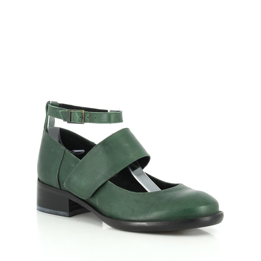 Ladies Lokas Low Heels | Lokas 1681 Green